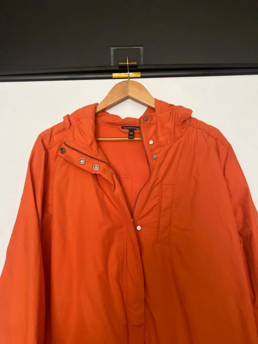 Eileen Fisher XL Anorak Hooded Jacket - Picture 6 of 15
